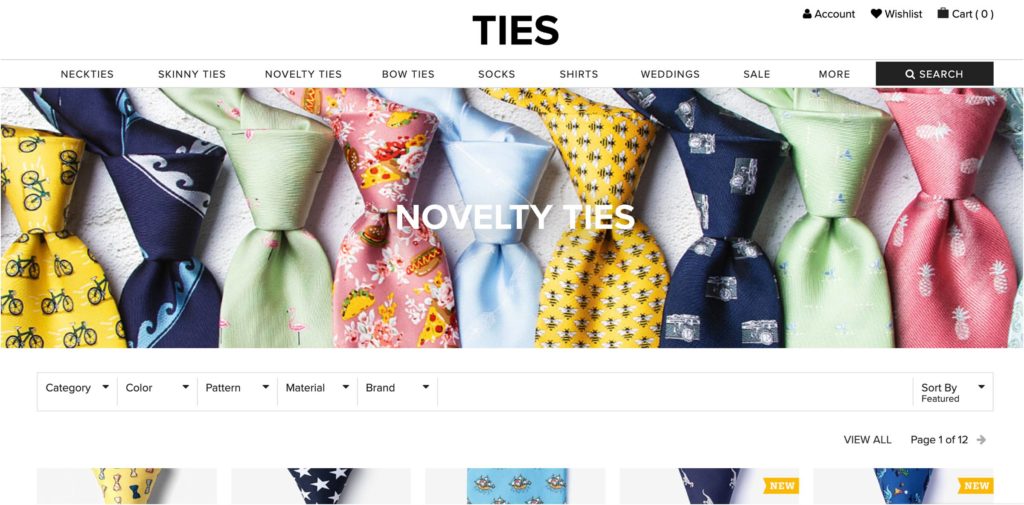 ties.com novelty ties inspirations
